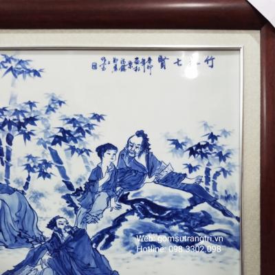 Tranh Trúc Lâm Thất Hiền